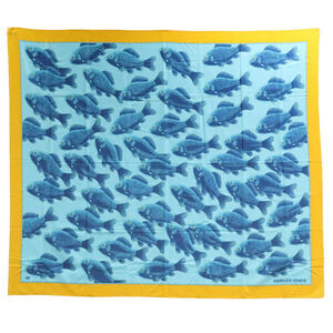 HERMES Blue Scarf